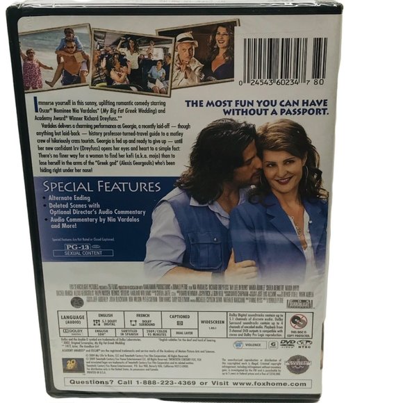 My Life In Ruins DVD 2009 Nia Vardalos Richard Dreyfuss New In Package - Picture 2 of 9
